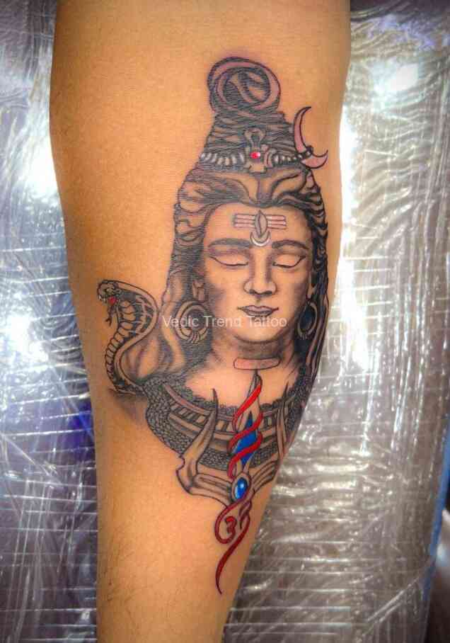 Shiva tattoos on hand, Best Tattoo shop in bangalore-Vedic Trend-Tattoo-Bangalore